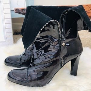 Stuart Weitzman Patent Boots